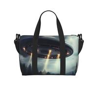 Bolsa de viaje para artículos personales, bolsa de equipaje de mano, bolsa de entrenamiento, ligera, impermeable, deportiva, gimnasio, aterrizaje, fin de semana, para mujeres y hombres, Black, Talla