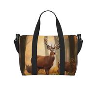 Bolsa de viaje para artículos personales, bolsa de equipaje de mano, bolsa de entrenamiento, ligera, impermeable, deportiva, bolsa de gimnasio, bolsa de fin de semana con cola blanca, bolsa de fin de