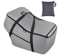 Bolsa de viaje para asiento de coche infantil, se adapta a asientos de coche infantiles con base de barra antirrebote, bolsa de avión para Chicco/Graco/Nuna/Cosco/Britax/Uppabababy, asiento de coche