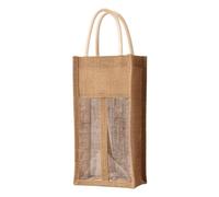 Bolsa de viaje para bebidas alcohólicas cumpleaños Navidad | Bolsas de vino reutilizables, bolsas de vino, fundas para botellas de vino, fundas de lino, compartimentos para botellas