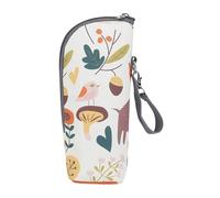 Bolsa de viaje para biberón, bolsa de biberón más caliente | Bolsa de calentador de refrigerador de leche materna aislada,Portador portátil con correa, soporte de bolsa de almacenamiento para leche