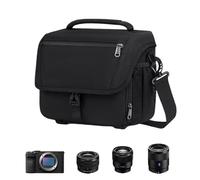 Bolsa de viaje para cámara SLR, a prueba de golpes, funda de transporte ligera para fotógrafos, accesorios de protección de cámara, Black, Refer to description, Unisex