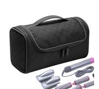 Bolsa de Viaje para el Cabello: Bolsa de Hierro Rizado Gran Capacidad con Gancho, Bolsa de Casos de Transporte, Organizador de Accesorios para el Cabello, Estuche de Secadora de Aire de Aire portátil