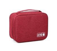 Bolsa de viaje para electrónica, organizador de cables, organizador de cables de viaje, organizador de accesorios electrónicos, estuche de viaje para banco de energía, cable, batería, tarjeta,