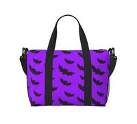 Bolsa de viaje para fin de semana, bolsa de mano para mujeres y hombres, lindos murciélagos violentos para Halloween, deportes, gimnasio, equipaje, artículos personales, bolsa de viaje