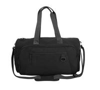 Bolsa de viaje para fin de semana, entrenamiento, gimnasio, a la moda, resistente al agua, para llevar al hombro, regalos, Black, Mass Beauty