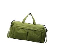 Bolsa de viaje para fines de semana, para entrenamiento, gimnasio, bolsa de hombro resistente al agua con compartimento para zapatos, bolsa de hombro, Fruta Verde, Mass Beauty
