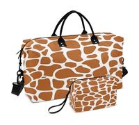 Bolsa de viaje para gimnasio, diseño de jirafa africana, para mujeres y hombres, para fin de semana, multicolor