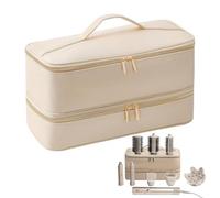 Bolsa de viaje para herramientas de pelo - Bolsa para secador de pelo y rizador, bolsa de viaje Hot Tools | Organizador de herramientas para el cabello, bolsa de accesorios para el cabello a prueba de