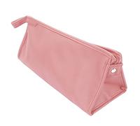 Bolsa de viaje para herramientas para el cabello, bolsa de almacenamiento para secadora, piel sintética, para suministros para el cabello, funda de transporte portátil para mujer, Rosado, Modren
