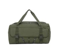 Bolsa de viaje para hombre, bolsa de viaje de gran capacidad, impermeable, para fin de semana, vacaciones, para yoga, Un color, Verde