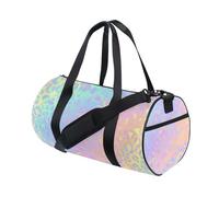 Bolsa de viaje para hombres y mujeres, estampado de leopardo arcoíris neón grande viaje durante la noche bolsa de lona unisex de alta capacidad grande equipaje deportivo bolsa de gimnasio, Leopardo