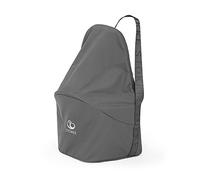 Bolsa de viaje para la Trona Stokke Clikk, Gris - Esencial para viaje y almacenamiento - 100% poliéster - Interior cómodo y espacioso con asa de transporte de manos libres