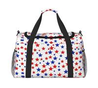 Bolsa de viaje para mujer con estampado de estrellas de cielo, Negro -, Talla única