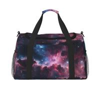Bolsa de viaje para mujer, diseño de cielo estrellado y espacio exterior profundo, para fin de semana, para llevar al gimnasio, Negro -, Talla única