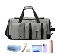 Bolsa de Viaje para Mujer - Gran Bolsa Impermeable para Gimnasio,Mochila con Separación Seca Húmeda para Cuerdas Bandas Zapatillas Toallas Guantes Interior