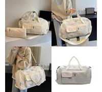 Bolsa de viaje para mujeres y hombres, mochila informal para fitness, para la noche, para entrenamiento, fin de semana, viajes, durante la noche, fin de semana, gimnasio, mochila casual para fitness