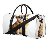 Bolsa de viaje para perros chihuahua, para mujeres, hombres, niñas, niños, fin de semana, bolsa de noche, 22,7 L, bolsa de equipaje para deportes, gimnasio, yoga, color, 22.7L, Organizador de bolsas