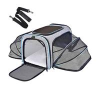 Bolsa de viaje para perros: pasa sin problemas de un cómodo transportín para gatos a una espaciosa cama, ofreciendo un amplio espacio para la comodidad de tu mascota durante los viajes en cam