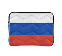 Bolsa de viaje para portátil de 13 a 14 pulgadas, clásica, bandera de Rusia, bolsas de transporte con cremallera para viajes de trabajo