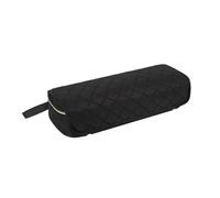 Bolsa de viaje para secador de pelo, bolsa de viaje 2 en 1 para herramientas de peluquería, 2 en 1 con alfombrilla extraíble resistente al calor para planchas y planchas, Negro , ver descripción, Ver