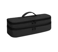 Bolsa de viaje para secador de pelo - Estuche de transporte para secador de pelo 2 capas | Bolsa organizadora de viaje para herramientas para el cabello con bolsillo interno Estuche para secador de pe