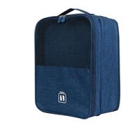 Bolsa de viaje para zapatos, organizador de zapatos de tela para viajes, con capacidad para 3 pares de zapatos, ropa interior, bolsas de ropa, multifuncional, portátil, organizador de zapatos, bolsa