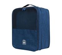 Bolsa de viaje para zapatos, organizador de zapatos de tela para viajes, con capacidad para 3 pares de zapatos, ropa interior, bolsas de ropa, multifuncional, portátil, organizador de zapatos, bolsa