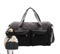 Bolsa De Viaje Plegable Bolsa De Deportes Compacta | Equipaje Expandible Para Trabajo Gimnasio Deporte Camping Avion Hospital