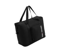 Bolsa de viaje plegable para gimnasio, deportes, viajes de negocios, gran capacidad, multifuncional, bolsa de viaje, gran capacidad, equipaje de fitness, deporte, gimnasio plegable, Black, Mass Beauty