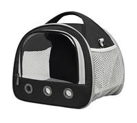 Bolsa de viaje portátil para animales pequeños con correa para erizos, hámster, loro, chinchilla, repti, mochila portátil