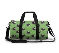 Bolsa de Viaje Redonda Bolsa de Gimnasio de Dibujos Animados Little Devil para Hombres y Mujeres Bolsa de Lona Bolsa de Deporte