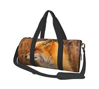 Bolsa de Viaje Redonda Cute Little Fox Bolsa de Gimnasio para Hombres y Mujeres Bolsa de Deporte Bolsa de Deporte