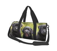 Bolsa de Viaje Redonda Labrador Retriever Perro Bolsa de Gimnasio para Hombres Mujeres Bolsa de Lona Bolsa de Deportes