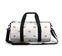 Bolsa de Viaje Redonda Little Carrot Gym Bag para Hombres y Mujeres Bolsa de Deporte Bolsa de Deporte