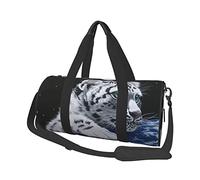 Bolsa de Viaje Redonda Little Tiger In Space Bolsa de Gimnasio para Hombres y Mujeres Bolsa de Deporte Bolsa de Deporte