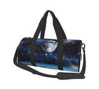 Bolsa de Viaje Redonda Space Planet Bolsa de Gimnasio para Hombres y Mujeres Bolsa de Deporte Bolsa de Deporte