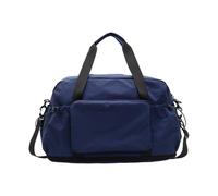 Bolsa de viaje resistente al agua para mujer, bolsa deportiva para gimnasio con compartimento para zapatos, fines de semana, durante la noche, bolsa de viaje para regalo deportivo, Blue, Mass Beauty