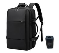 Bolsa de viaje sellada al vacío: sistema de compresión de bomba de mano, material resistente al agua y duradero, compartimentos organizados de almacenamiento | Solución de equipaje fiable y compacta