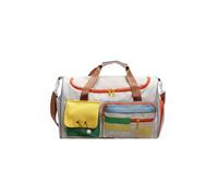 Bolsa de viaje unisex con bloques de color, bolsa de equipaje de contraste de moda, bolsa de hombro para fitness con separación en seco y húmedo, Varios colores, Viajes