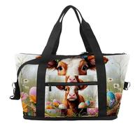 Bolsa de viaje vintage con diseño de tortuga y estrella de mar, expandible, para fin de semana, impermeable, para deporte, gimnasio, hospital, Multicolor 3, Talla única, Bolsa de viaje