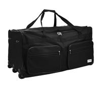 Bolsa de viaje XXL con función Trolley 160L negra