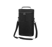 Bolsa de vino aislada con correa de hombro regulable y divisor extraíble, durabilidad Oxfords enfriadores para picnics al aire libre, compactos, senderismo, bebidas