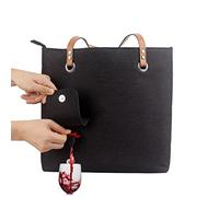 Bolsa de vino con dispensador de bebidas, bolsa dispensadora portátil con compartimento aislado, bolsa de hombro para playa, viajes, picnic, camping, amantes del vino, Black, Refer to description
