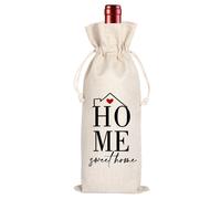 Bolsa de vino para inauguracin de la casa de LANBAIHE, regalo para decoracin de apartamento nuevo, regalos para un nuevo hogar, bolsa de vino p