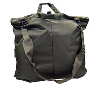 Bolsa de Vuelo Militar, Porta Cascos para Pilotos de Combate, Nylon Resistente, Color Verde Oliva, con Cremallera y Correa Ajustable + Parche US Navy Seals Regalo para Coser en la Bolsa