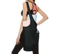 Bolsa de yoga para esterilla de yoga, cómoda bolsa de yoga con esterilla de nailon negra | Gran bolsa de almacenamiento con cremallera y correa de hombro ajustable para esterillas de yoga, teléfonos