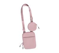 Bolsa de yoga tipo bandolera para correr, riñonera para correr, extraíble, correa ajustable, paquetes deportivos impermeables, riñoneras para viajes, deportes, camping, Pink, Refer to description
