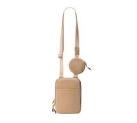 Bolsa de yoga tipo bandolera para correr, riñonera para correr, extraíble, correa ajustable, paquetes deportivos impermeables, riñoneras para viajes, deportes, camping, Khaki, Refer to description