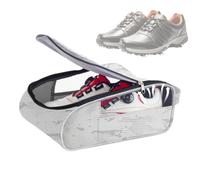 Bolsa de zapatos de golf | Bolsa de viaje para zapatos atlética con doble | cremallera | de viaje transpirable, bolsas deportivas plegables para zapatos, calcetines, camisetas, pelotas de golf